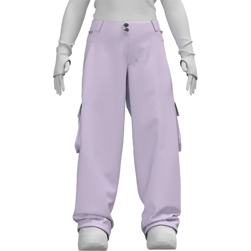 Womens Reserve 2L Baggy Cargo Snowboard Pants