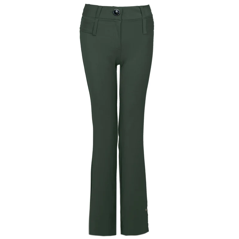 LongLady Broek Biande Donkergroen | Tall