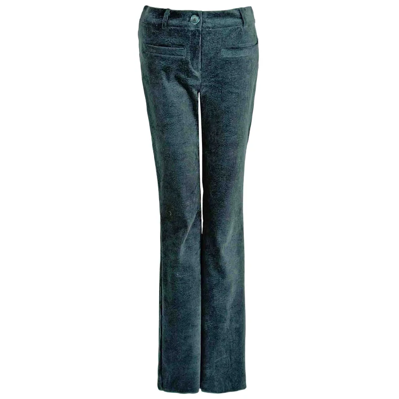 LongLady Broek Bobanne Rib Petrol | Tall
