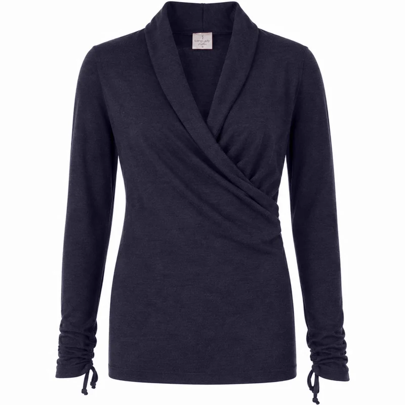 Longlady Truitje Floor Wikkel Donkerblauw | Tall