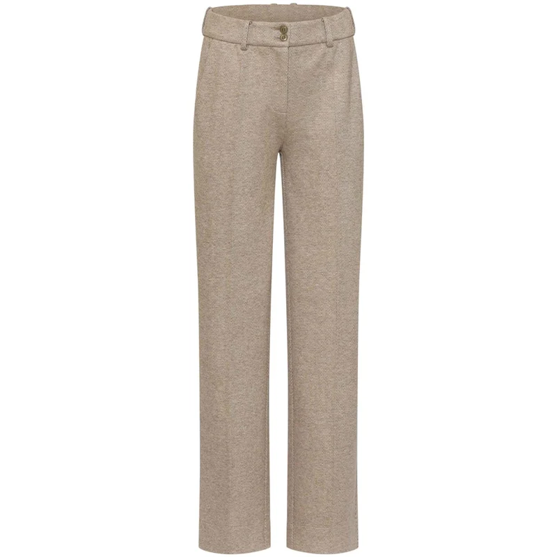 Smashed Lemon Broek Taupe | Tall