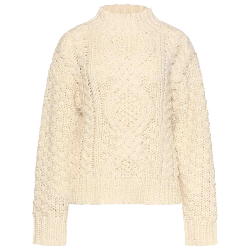 Smashed Lemon Trui Kabel Offwhite | Tall