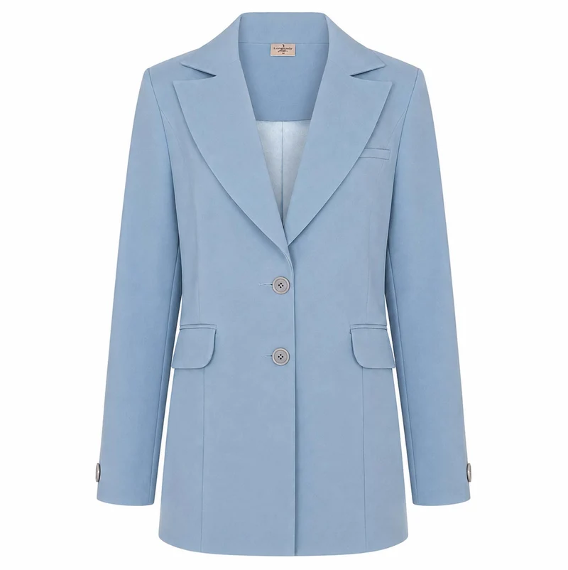 LongLady Blazer Cathy Lichtblauw | Tall