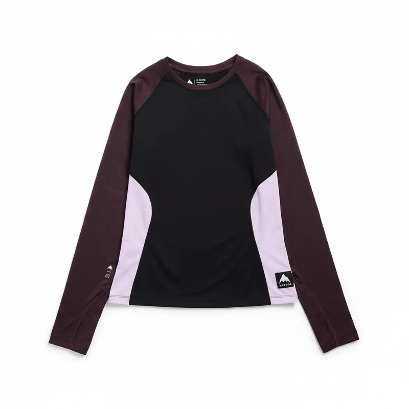 Womens Synthetic Midweight Crew Baselayer Top
