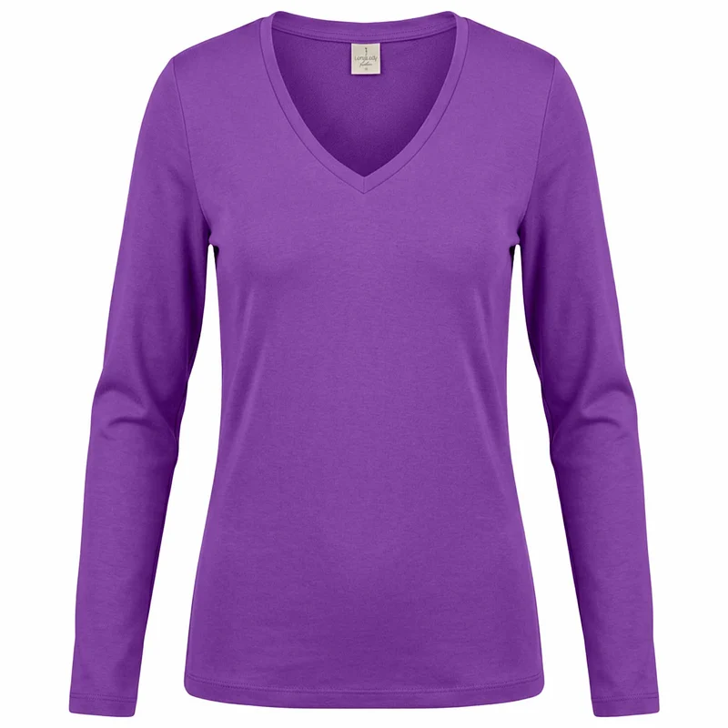 Longlady Shirt Tanja Paars | Tall