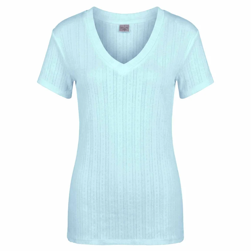 Longlady Shirt Tara Ajour Lichtblauw | Tall