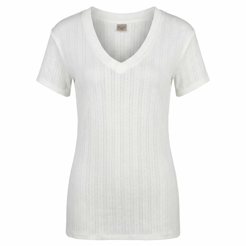 Longlady Shirt Tara Ajour Offwhite | Tall