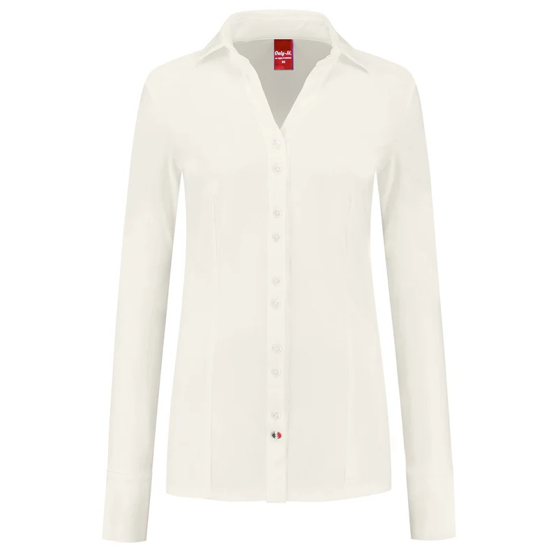 Only-M Blouse Sporty Offwhite | Tall