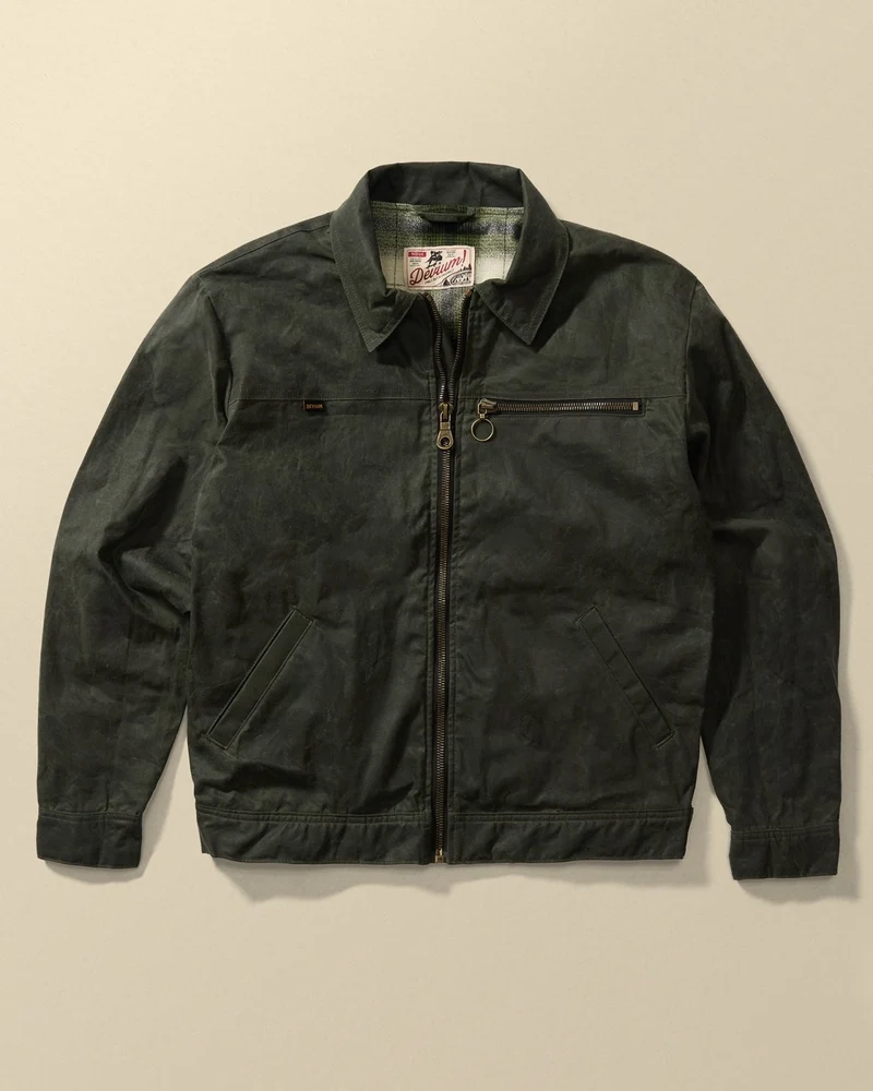Overdrive Waxed Canvas Trucker Jacket