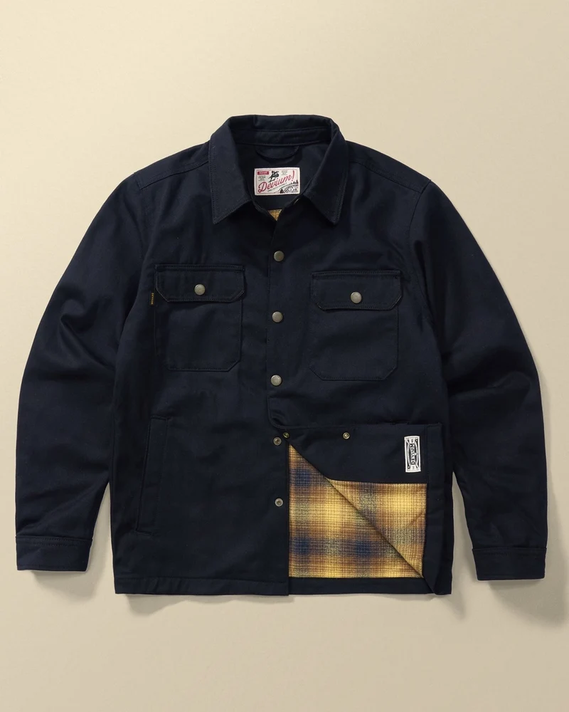 Royale Limited Edition Flannel-Lined Denim Jacket