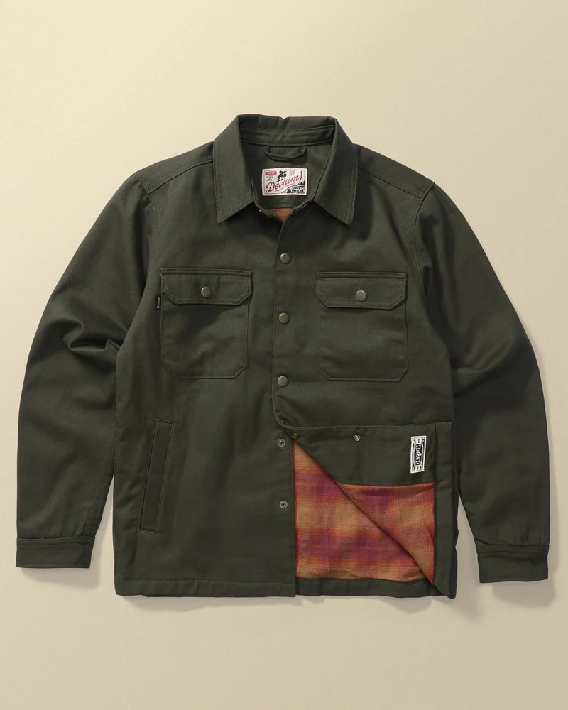 Royale Limited Edition Flannel-Lined Denim Jacket