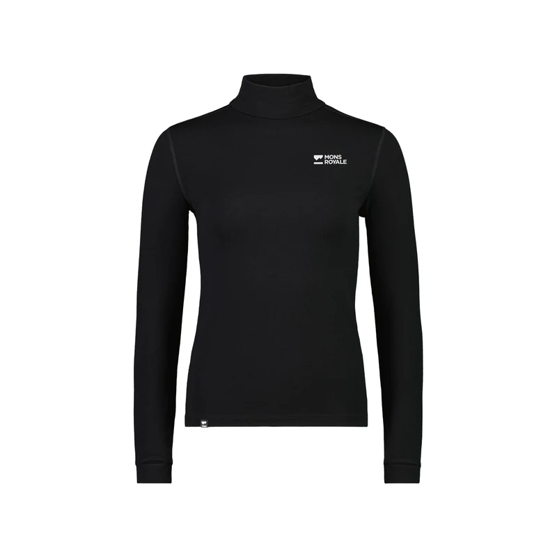 Cascade Merino Mock Neck Base Layer