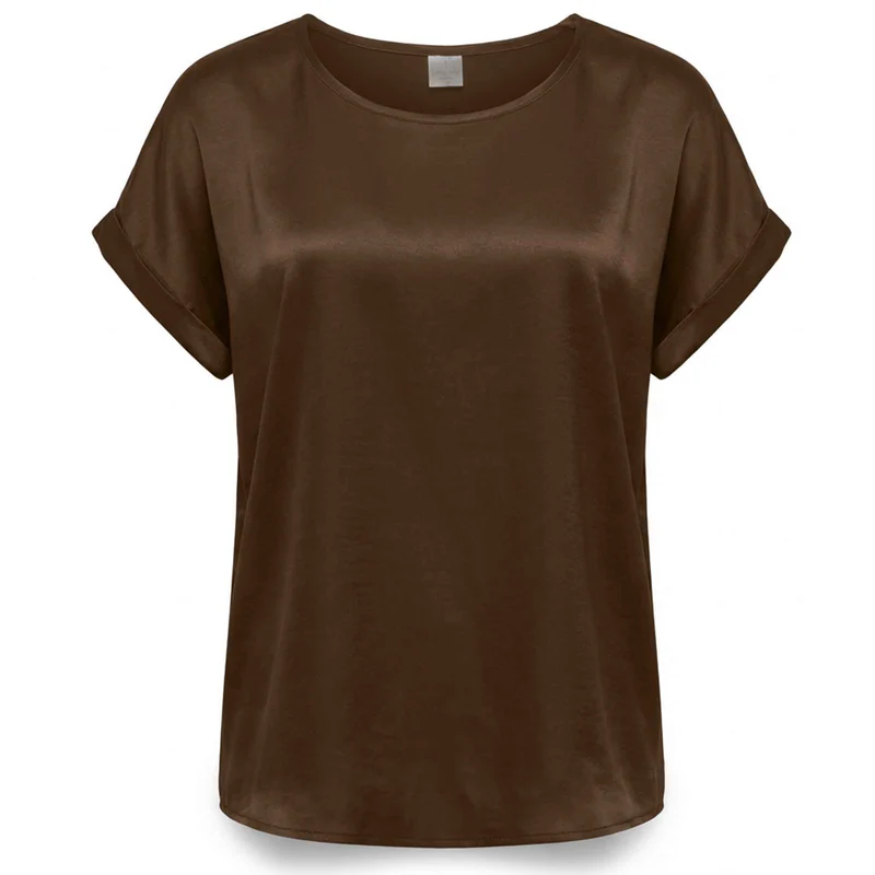 Longlady Shirt Tyna Donkerbruin | Tall