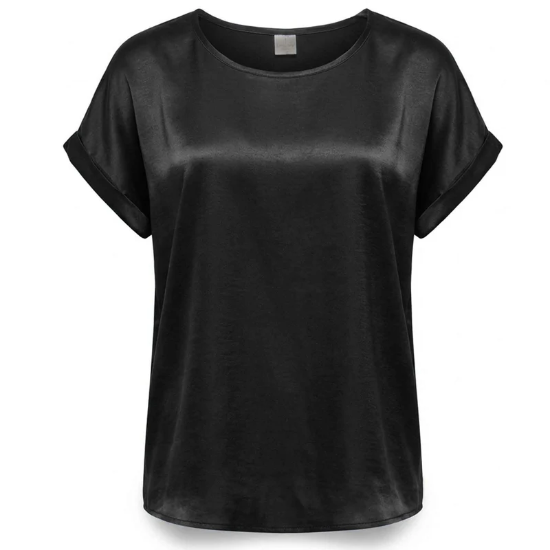 Longlady Shirt Tyna Zwart | Tall