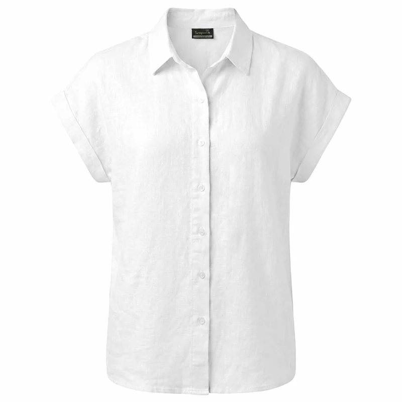 Sequoia Blouse Linnen Wit | Tall