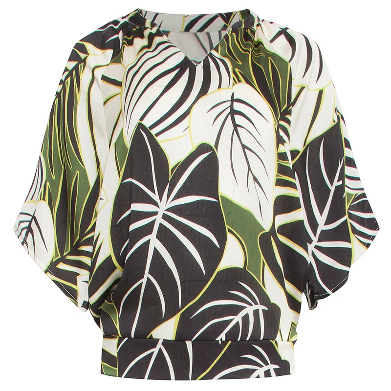 Smashed Lemon Top Multi Groen | Tall