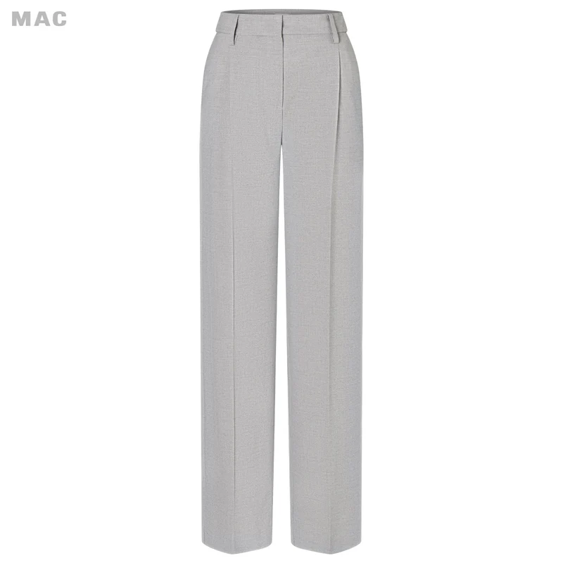 Mac Broek Chaja Aluminium Melange | Tall