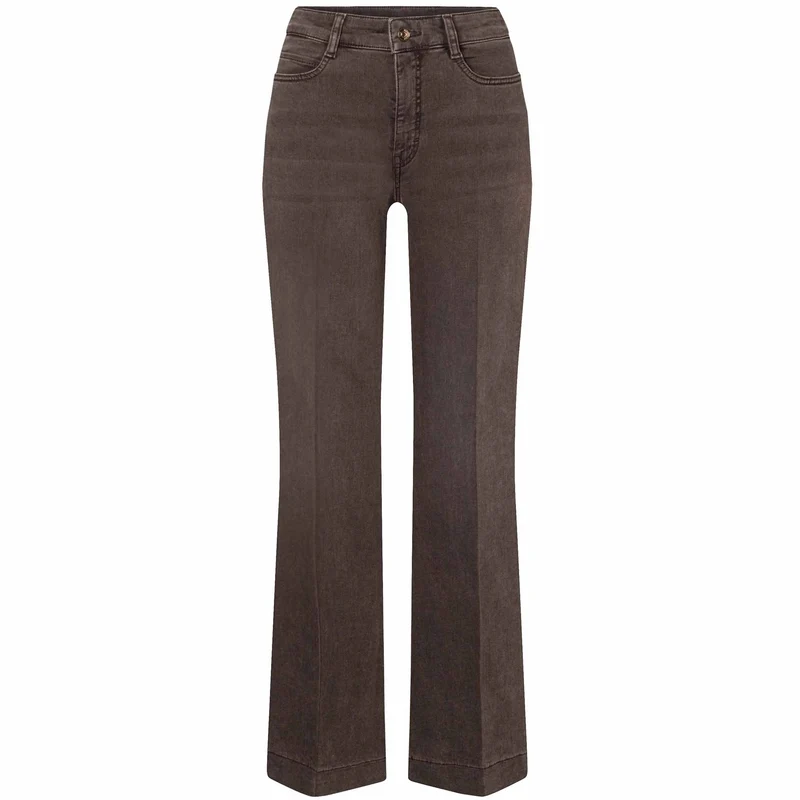 Mac Jeans Wide Brown Stone | Tall