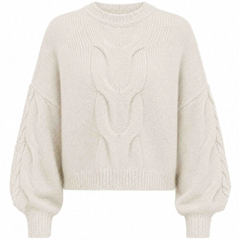 ICNK Trui Nadia Offwhite | Tall