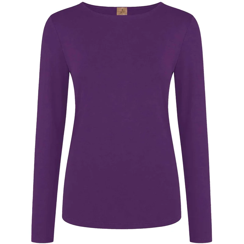 Longlady Shirt Tessi Paars | Tall