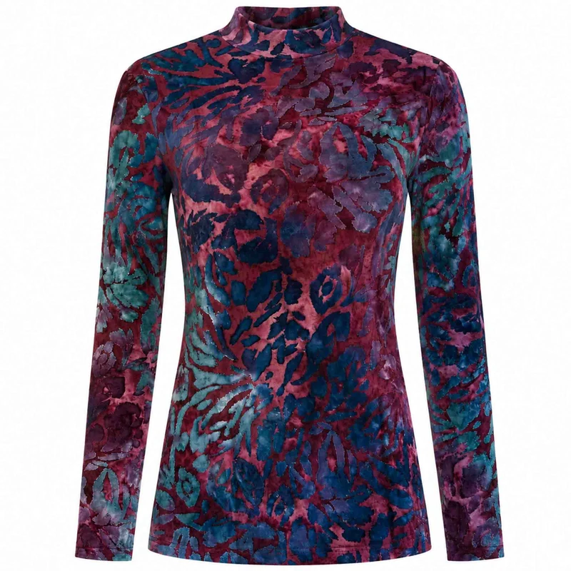 Longlady Shirt Tatum Bordeaux | Tall