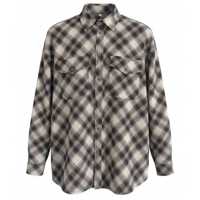 ICNK Blouse Chevron Check | Tall