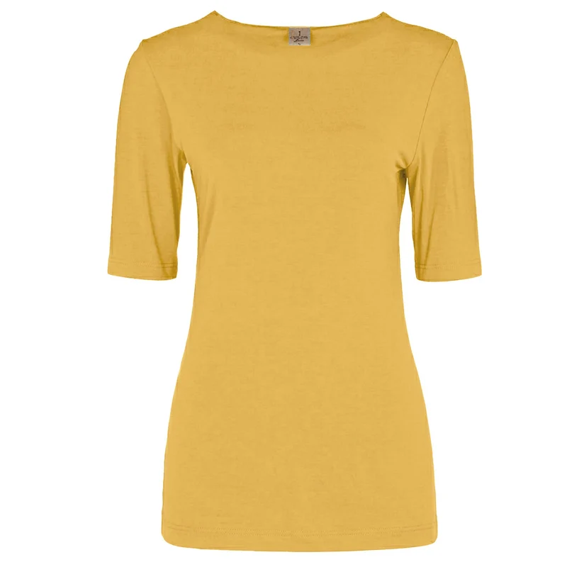 Longlady Shirt Tessie Geel | Tall