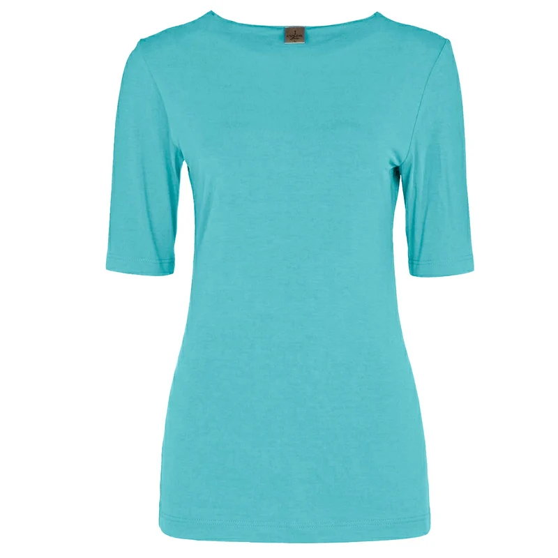 Longlady Shirt Tessie Aquagroen | Tall