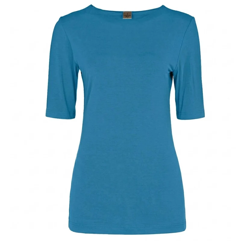 Longlady Shirt Tessie Aquablauw | Tall