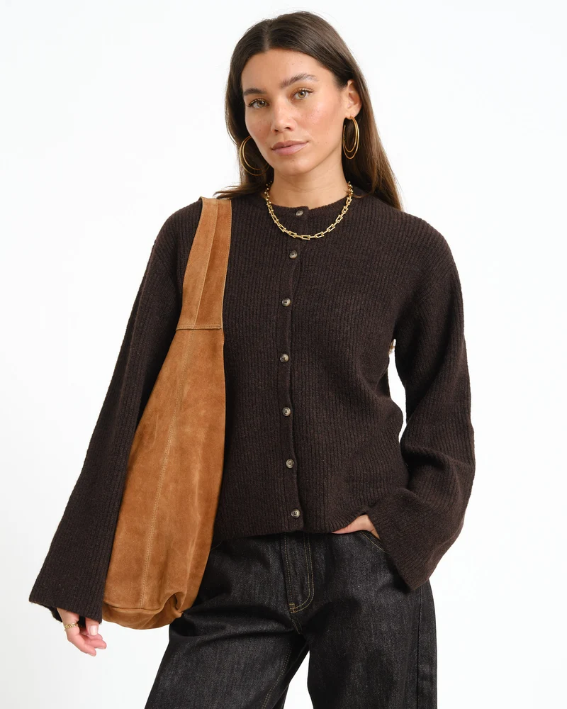 TILTIL Bag Yuki Suede Cognac