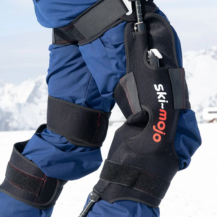 Ski Mojo Leg & Knee Brace for Skiers - Includes Fitting