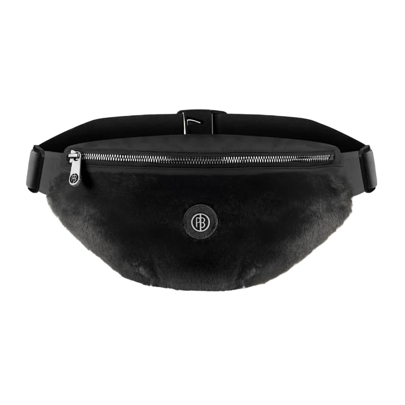 Banana Faux Fur Waist Bag