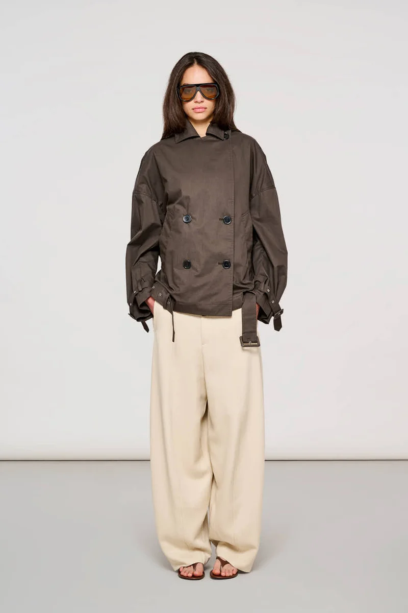 5100 Kreuzberg Jacket in Cotone Smerigliato Bracken