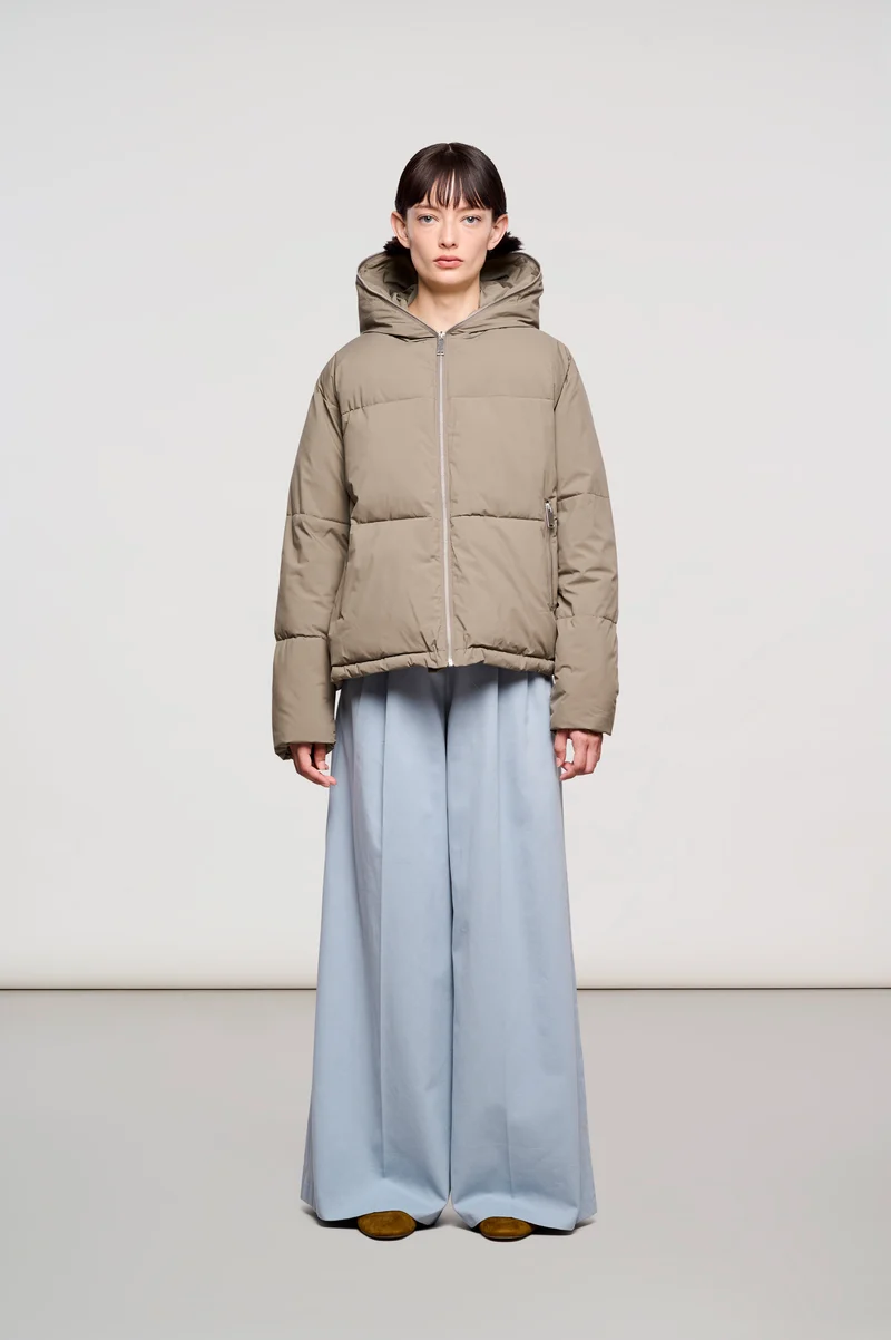 7900 BOMBER SEOUL IN LEGGERO NYLON IMBOTTITO BRINDLE