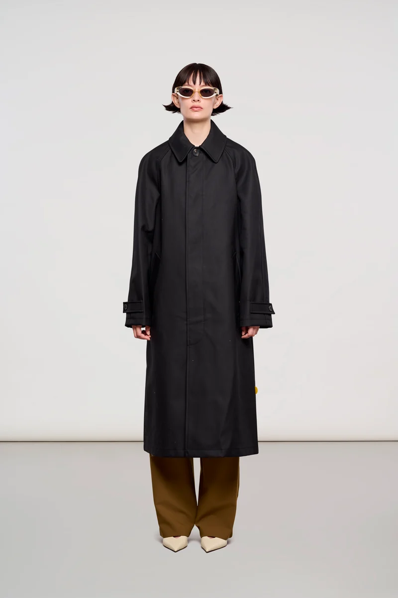1300 CAPPOTTO CLASSICO YORK IN LANA BLACK