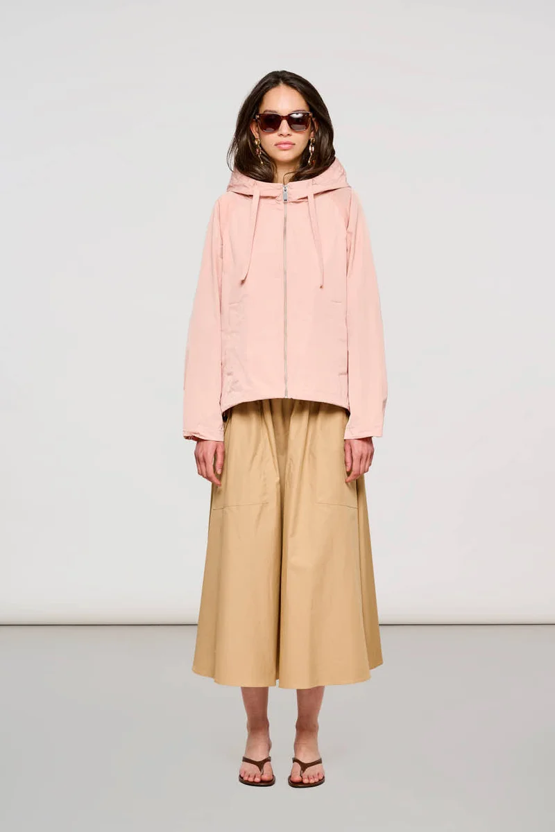 8000 Wien Zip Jacket in Memory Dusty Pink