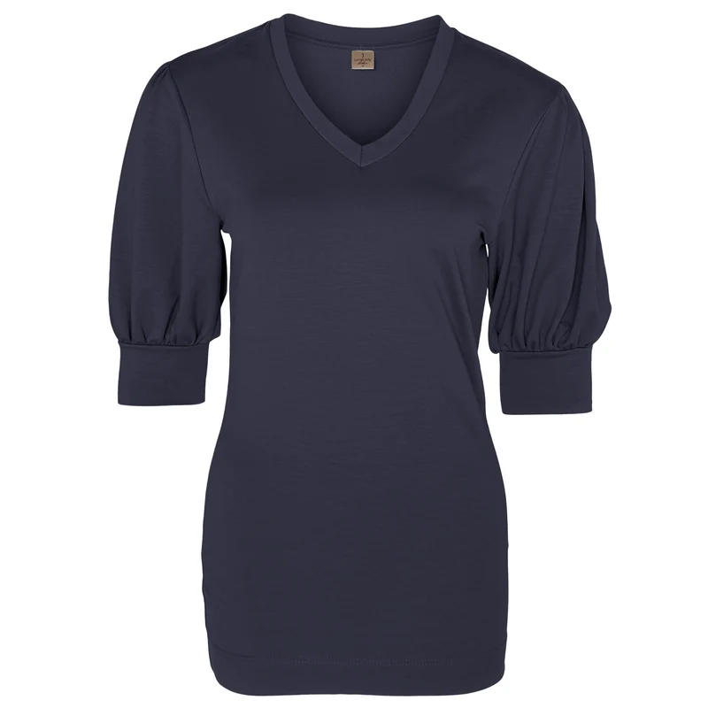 Longlady Shirt Tessa Donkerblauw | Tall