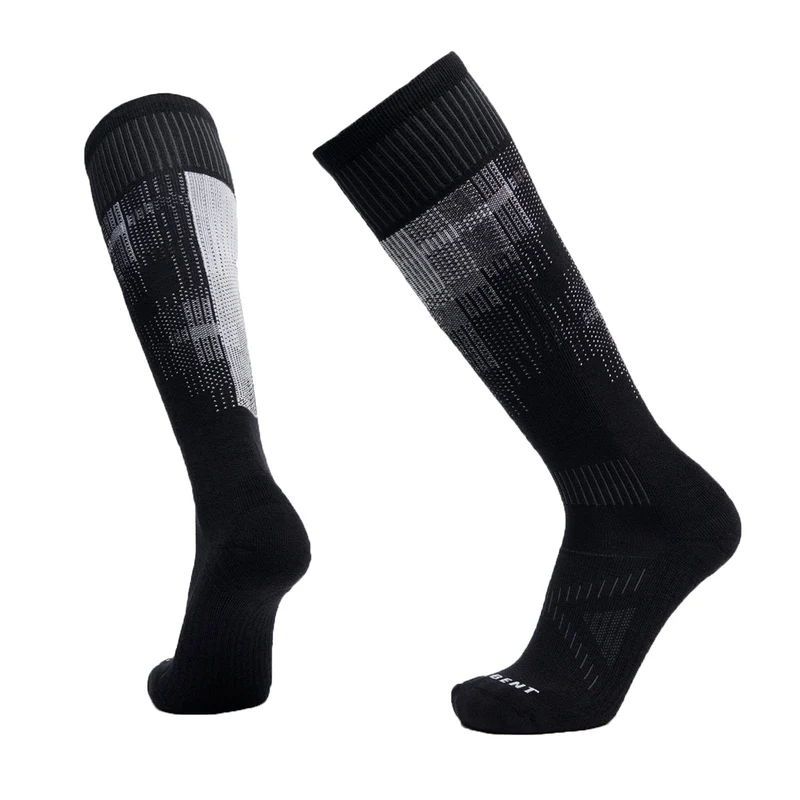 Light Cushion Pixel Snow Sock