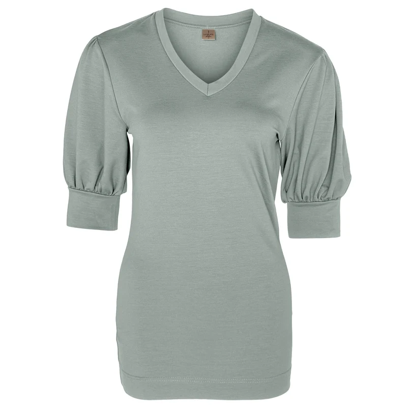 Longlady Shirt Tessa Lichtgroen | Tall
