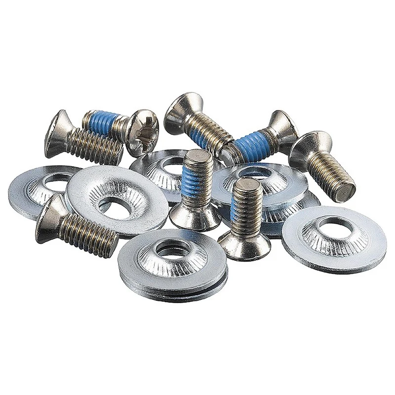 Snowboard Binding Hardware Screws 16mm - 8 Pack
