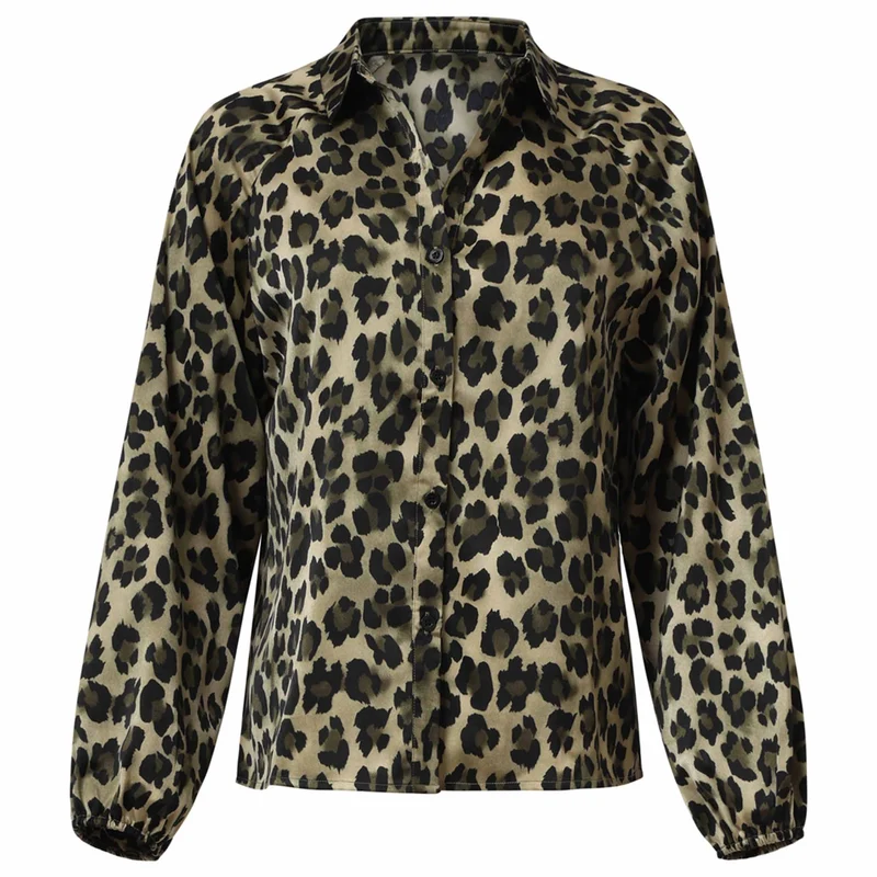 Smashed Lemon Blouse Print Groen | Tall