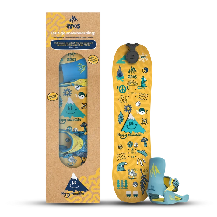 Jones Happy Mountains Jiblet Snowboard Set
