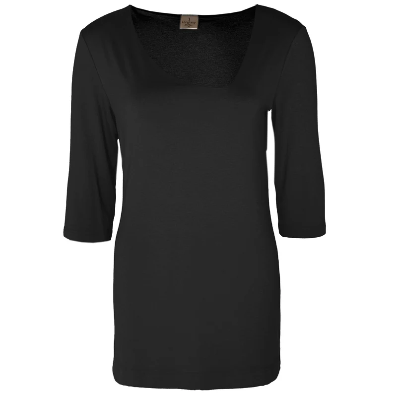 Longlady Shirt Tessy Zwart | Tall