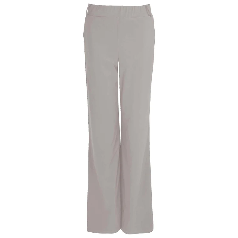 Only-M Broek Sporty Wijd Lichtbeige | Tall
