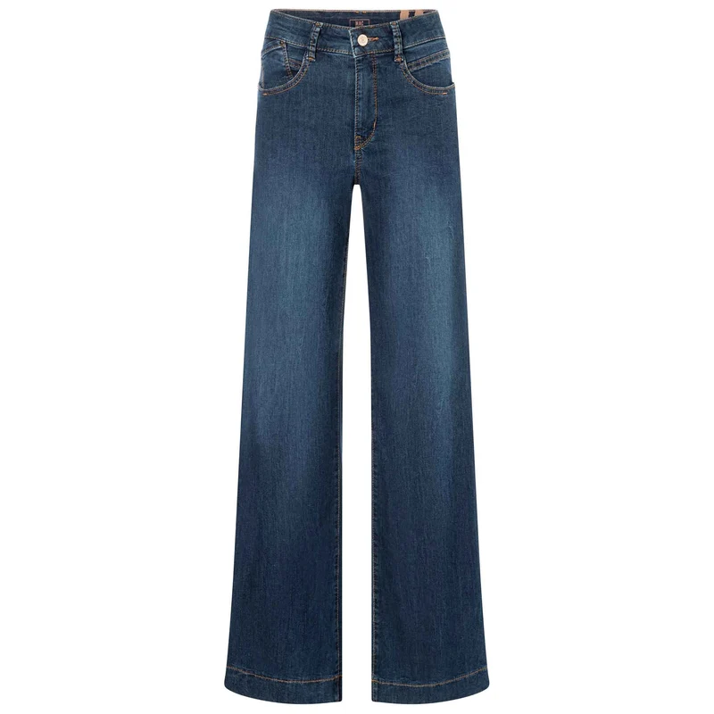 Mac Jeans Rich Palazzo Night Blue | Tall
