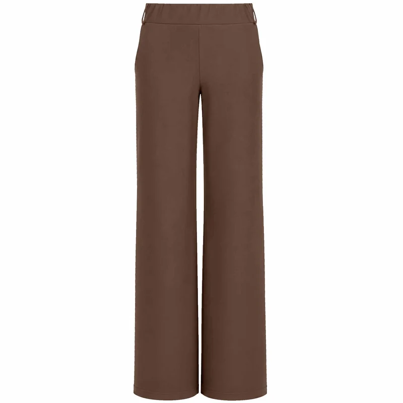 Only-M Broek Sporty Wijd Choco | Tall