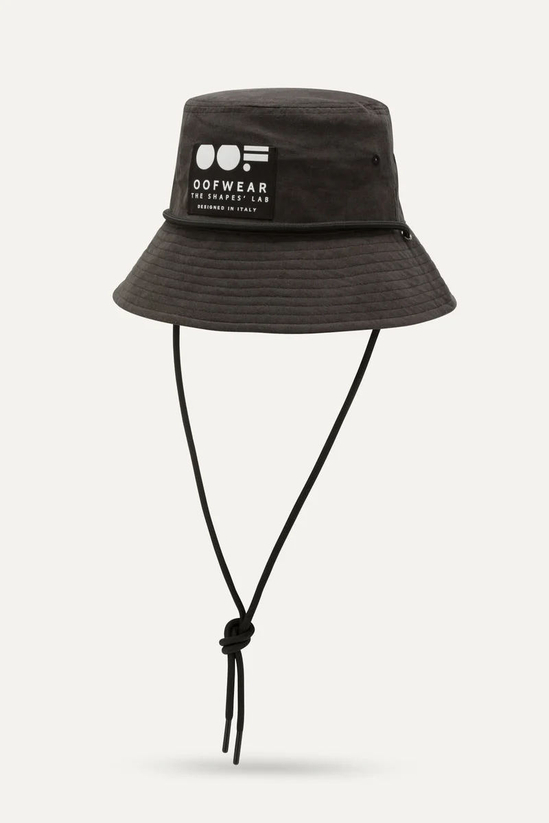 Cappello Bucket In Nylon Pesca 2008 Nero