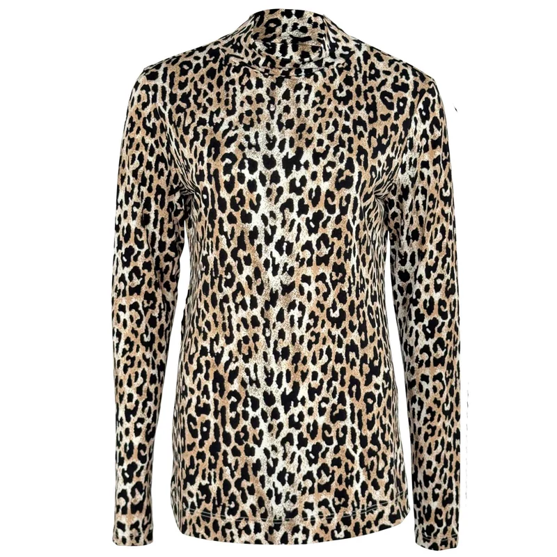 Longlady Shirt Temmia Leopard | Tall