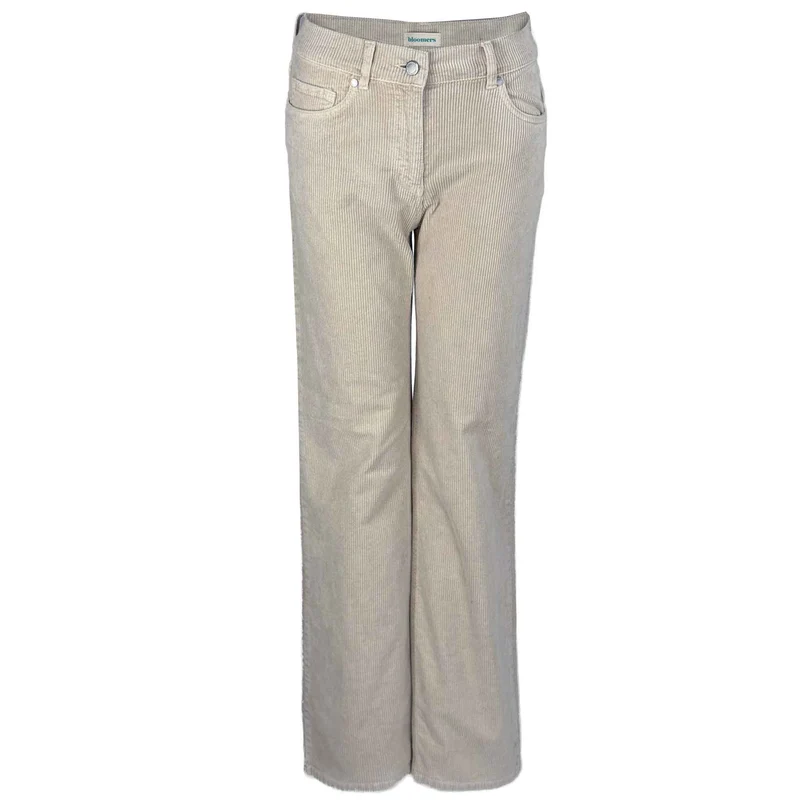 Bloomers Broek Rita Rib Natural | Tall
