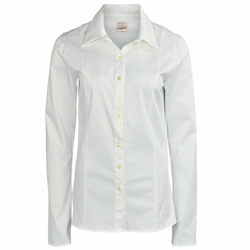 Longlady Blouse Dienne Offwhite | Tall
